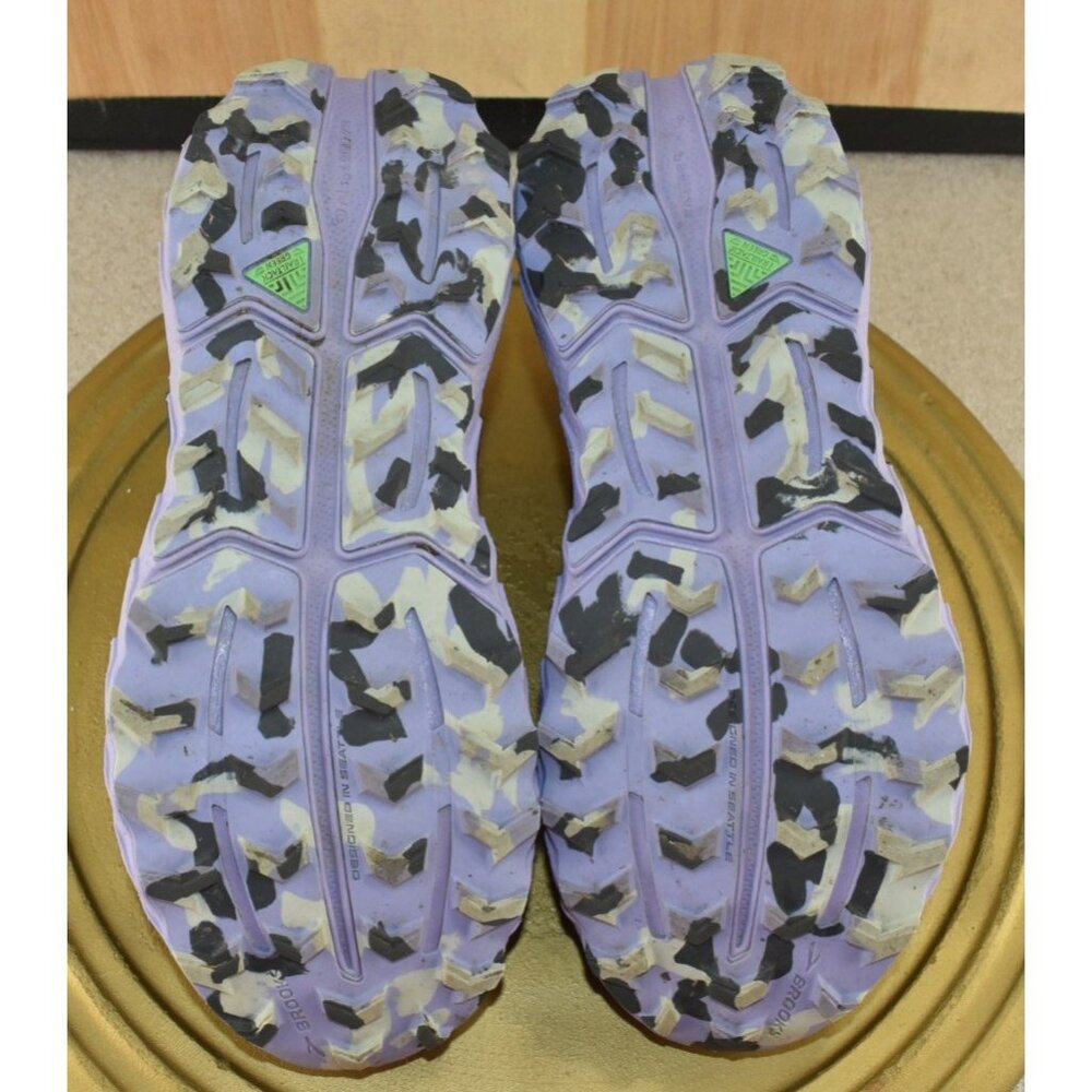 Brooks Cascadia 18 Women Shoes Size 6.5 Black/Lavender/Copper Trail Sneakers - Picture 8 of 10